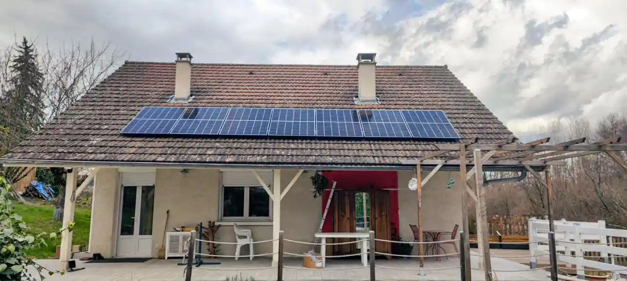 Installation photovoltaïque à Belley