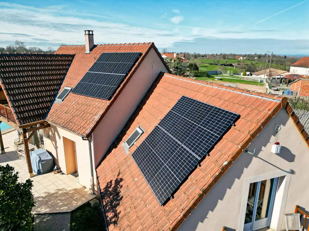 Installation photovoltaïque Bourg le compte