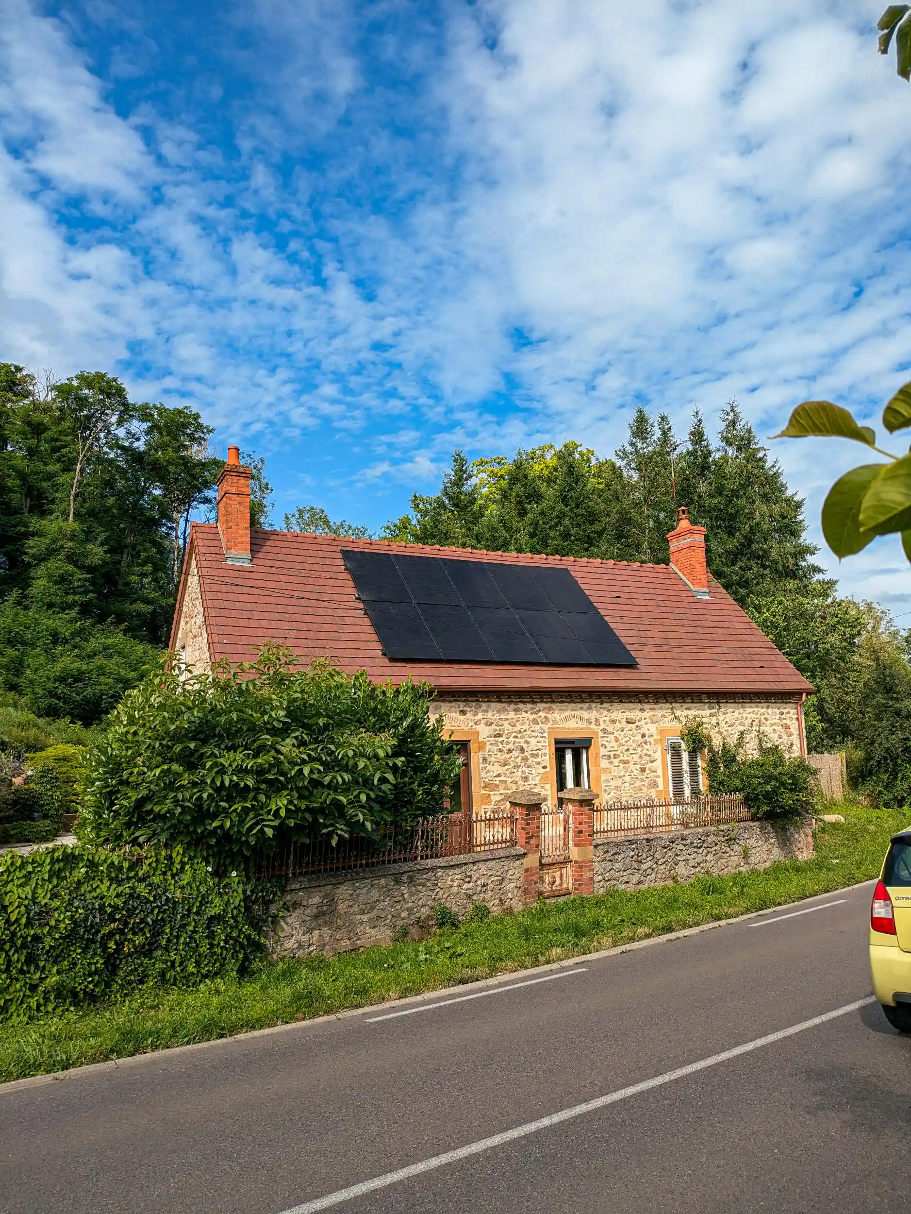 Installation photovoltaïque à Gilly-sur-Loire